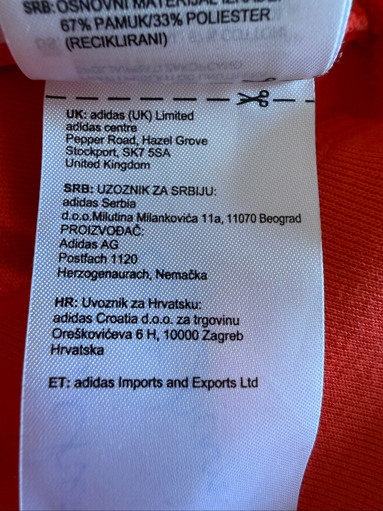 Sudadera con capucha y cremallera Adidas para niños 9-10 años – Naranja oscuro – Casi nuevo – photo 14